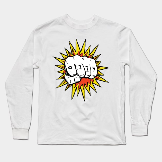 Ozzy Fist Long Sleeve T-Shirt by GMay